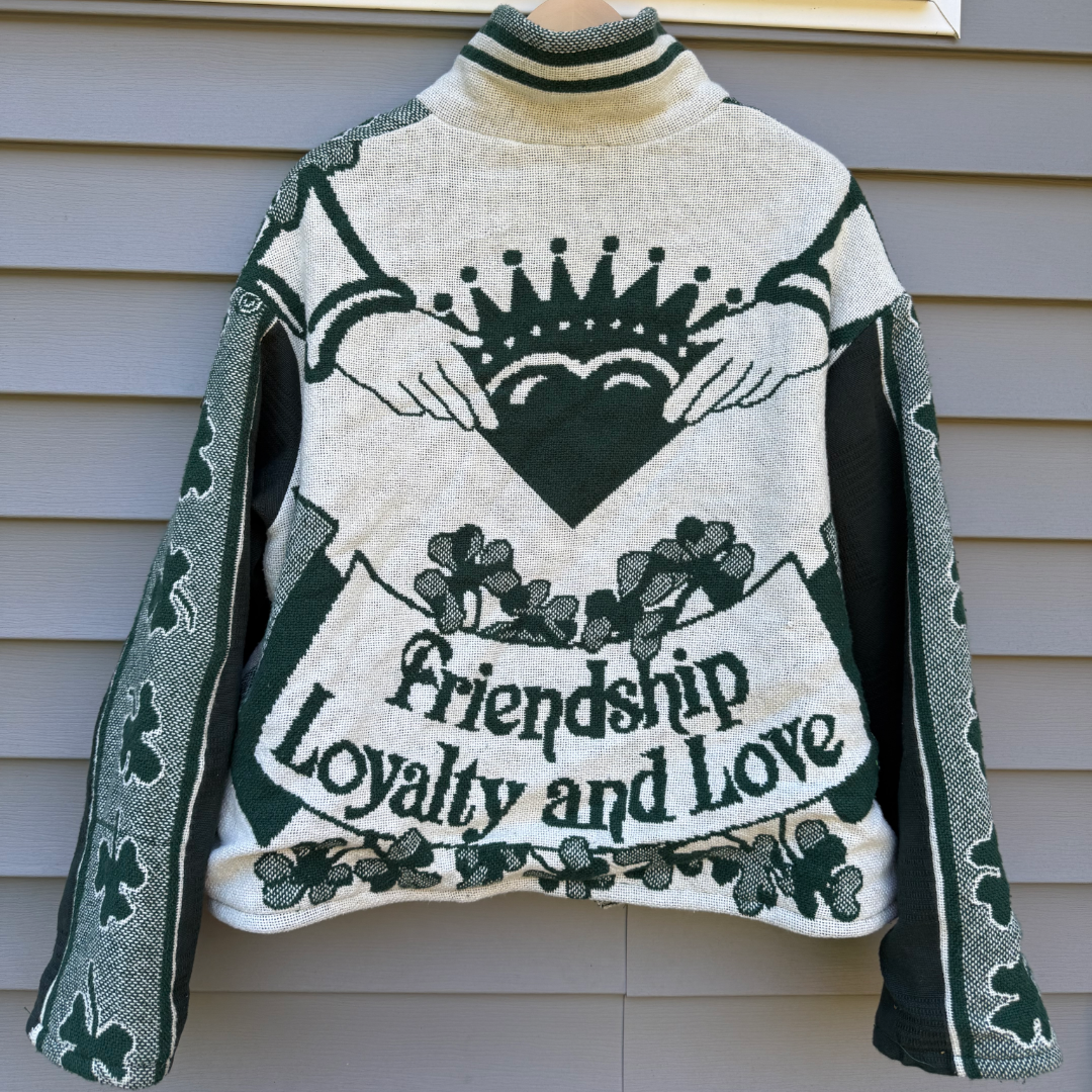 Irish Claddagh Blanket Jacket