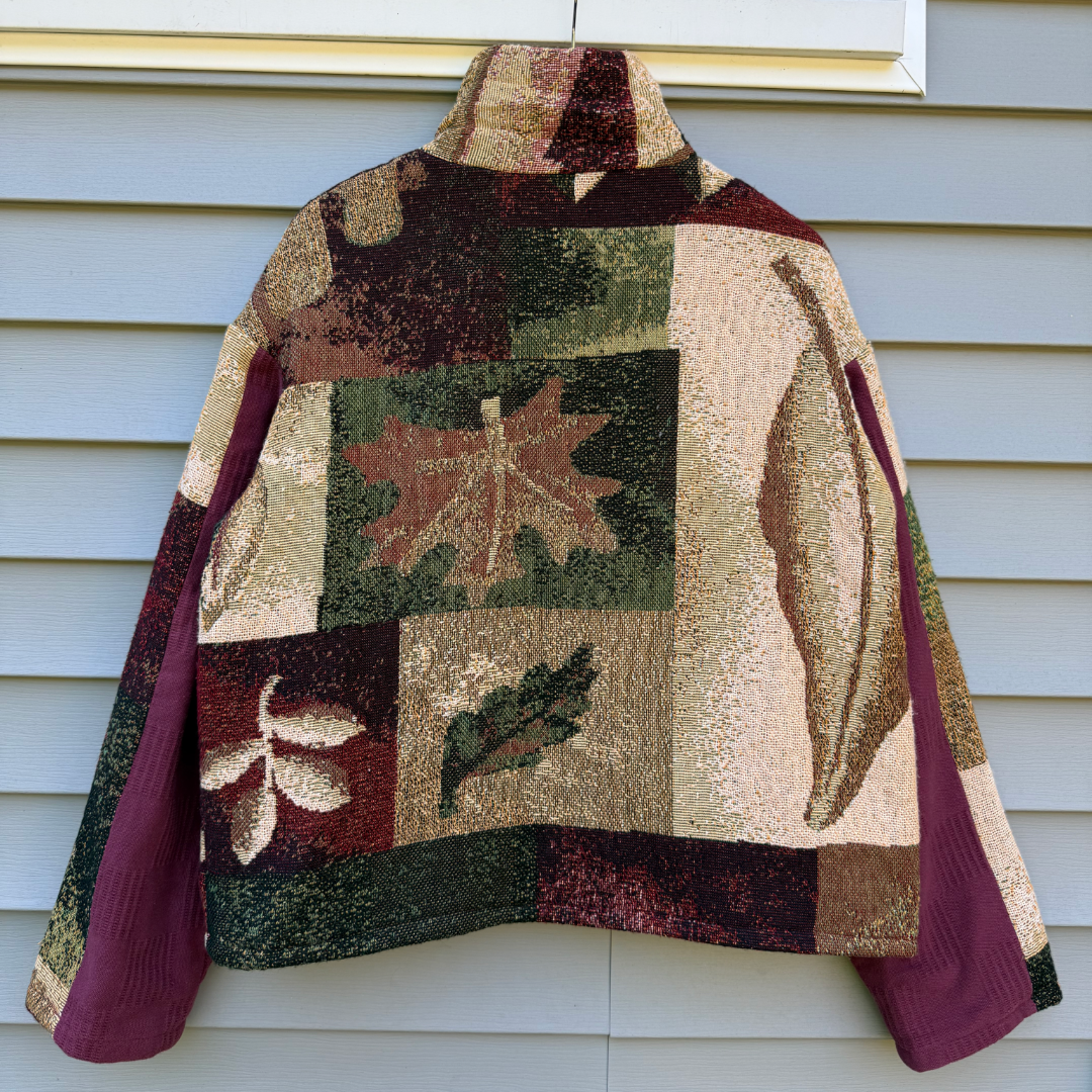 Fall Leaves Blanket Jacket