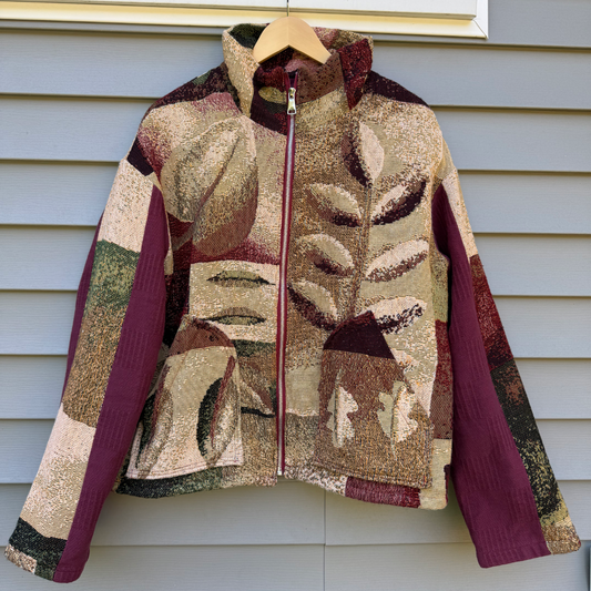 Fall Leaves Blanket Jacket